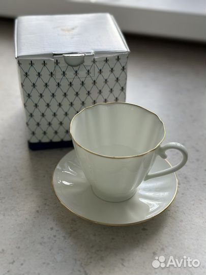 Чашка с блюдцем Императорский Фарфор ифз