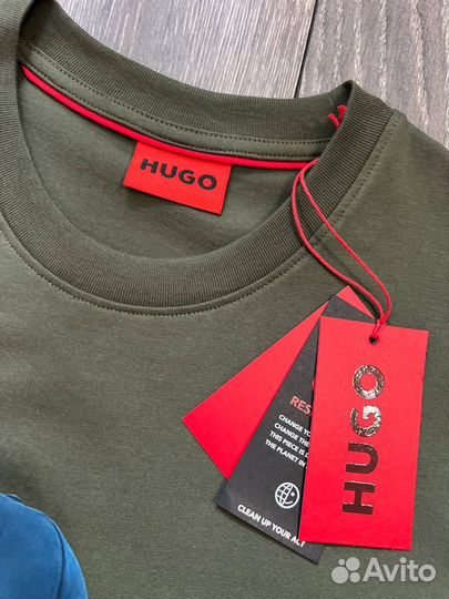 Футболка гусь hugo boss (тренд года)