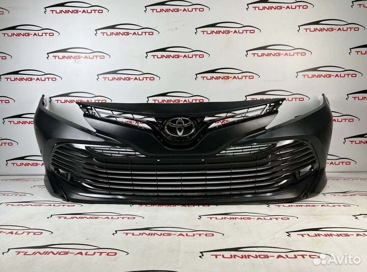 Бампер передний Toyota Camry 70 (под окрас)