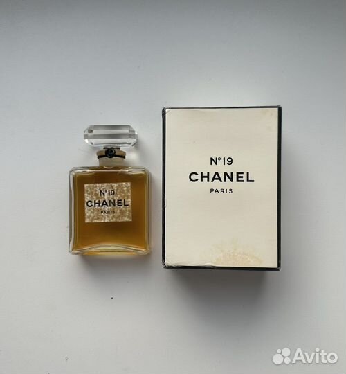 Chanel но 19 parfum духи 28 мл винтаж 1970е