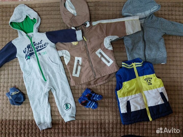 48 вещей большим пакетом на мальчика от 1 до 2 лет