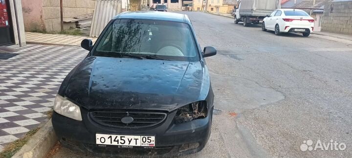 Капот hyundai accent