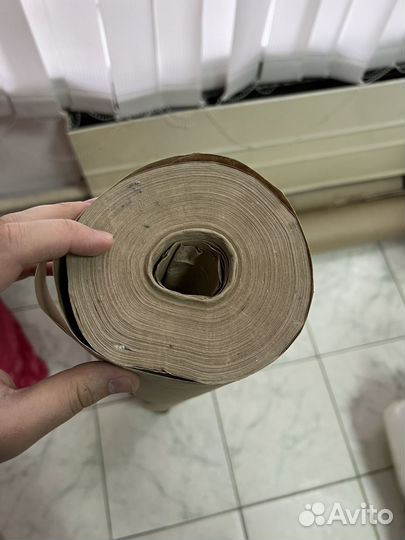 Крафтовая бумага и стрейч пленка