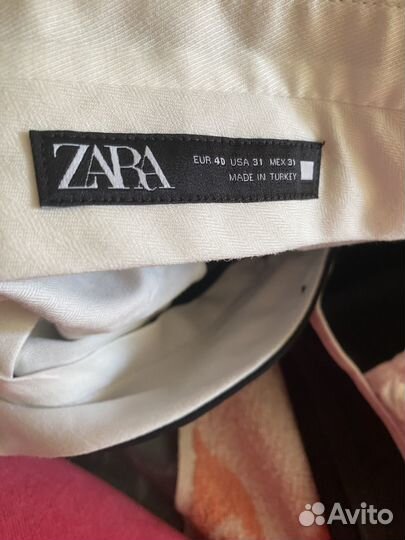 Брюки zara мужские