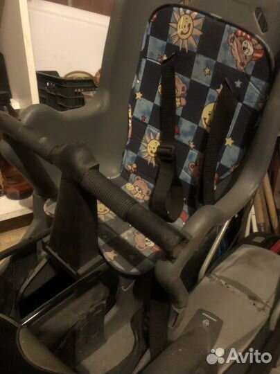 Детское велокресло на багажник