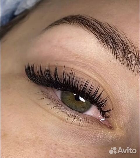 Модель на ресницы, наращивание ресниц быстро 2D,3D