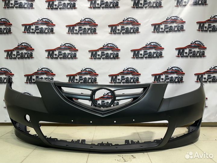 Бампер передний mazda 3 bk sport