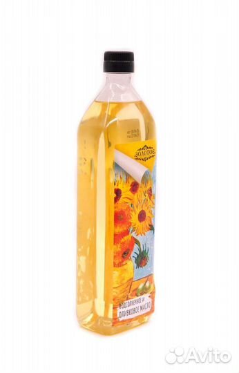 Масло подсолнечное с доб. Оливкового