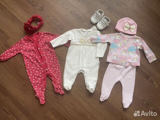 Пакет вещей для девочки 62 68