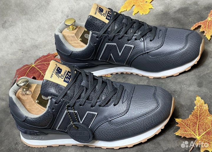 Кроссовки New Balance 574 Кожаные