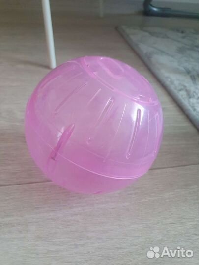 Клетка для джунгарского хомяка + шар + колесо