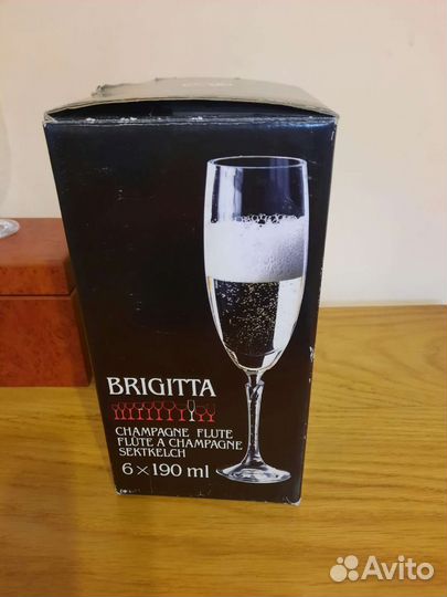Фужеры высокие