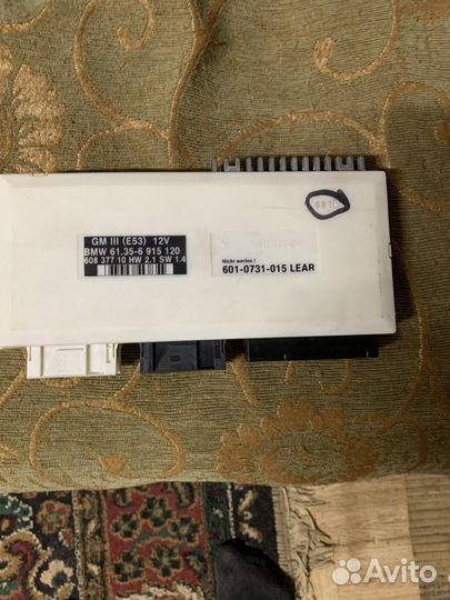 Блок камфорта бмв е53