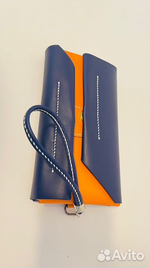 Кошелек клатч женский из натуральной кожи