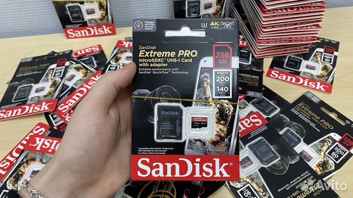 Sandisk Extreme PRO 128 speeds 200/90