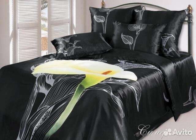 Белье постельное шёлк