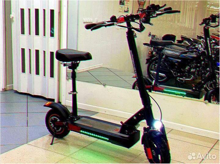 Электросамокат с сиденьем взрослый