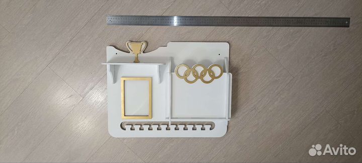 Медальница с коробкой для грамот, фоторамкой покой