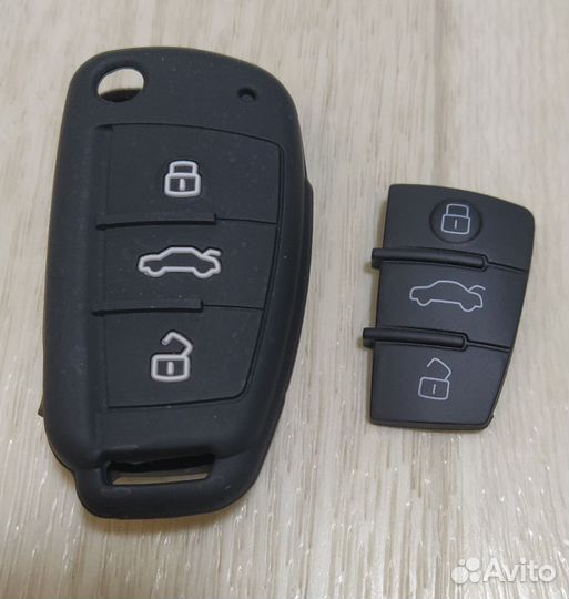 Чехол для ключа кнопки брелка audi