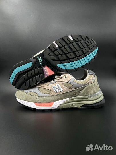 Кроссовки New Balance 992 Olive Зеленые