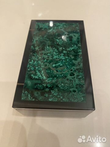 Шкатулка из малахита
