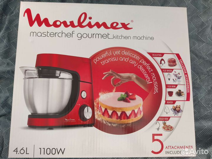 Кухонная машина Moulinex QA530G10 Новая