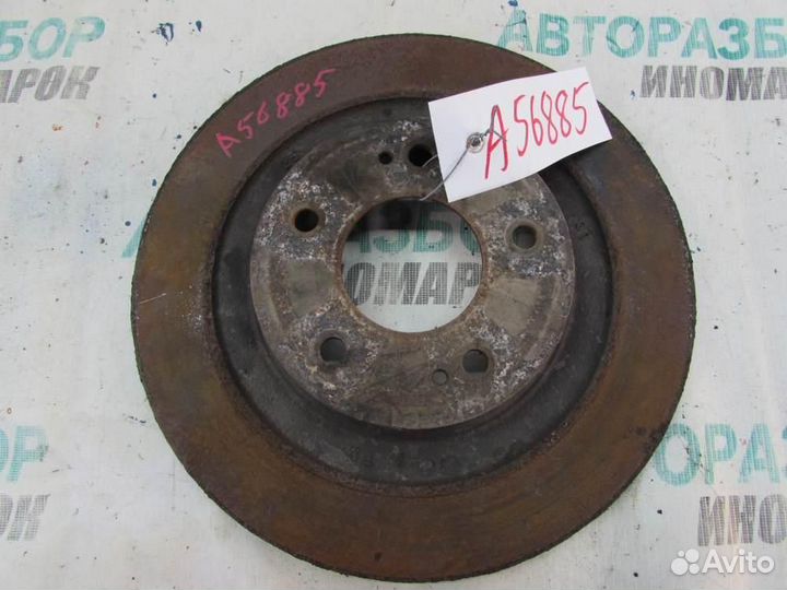 Диск тормозной задний для Mitsubishi Outlander 3