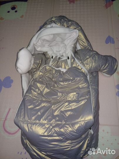 Зимний комбинезон кокон