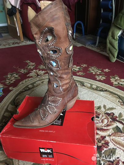 Сапоги казаки