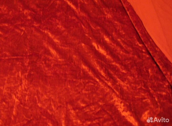 Плюш красный СССР 1976 год