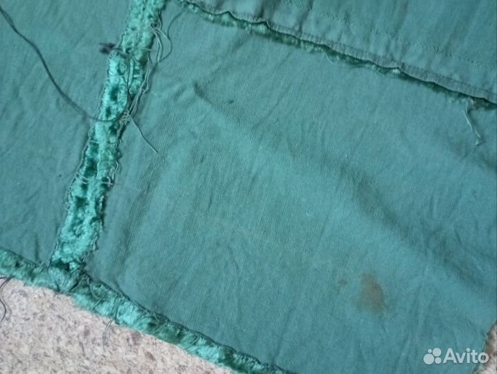 Плюш зелёный СССР