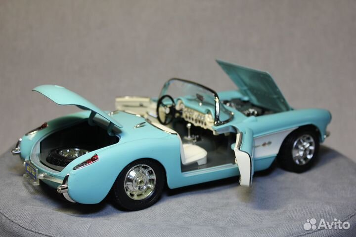 Модель chevrolet corvette 1957 Bburago