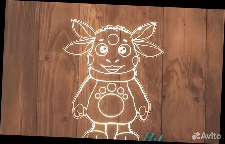 3D Светильник детский ночник