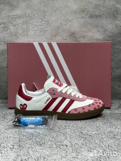 Кроссовки женские Adidas Samba Valentine