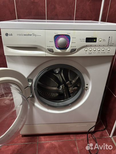 Стиральная машина бу lg 5 кг