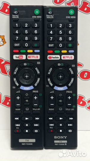 Пульт Sony RMT-TX300E оригинал. для KD-43XF7005