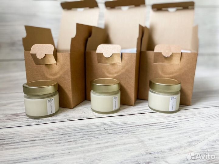 Ароматическая свеча (coconut wax)