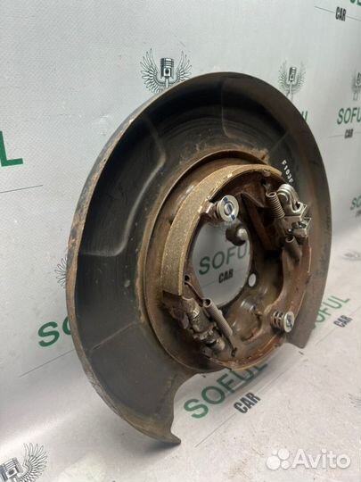 Кожух тормозного диска (пыльник) задний левый