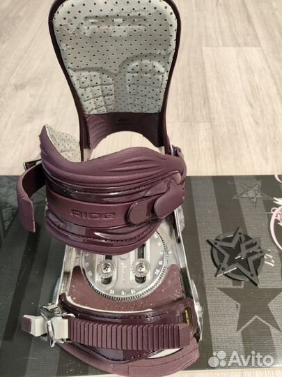 Крепления для сноуборда ride