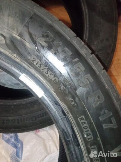Continental ContiPremiumContact 215/55 R17 94V
