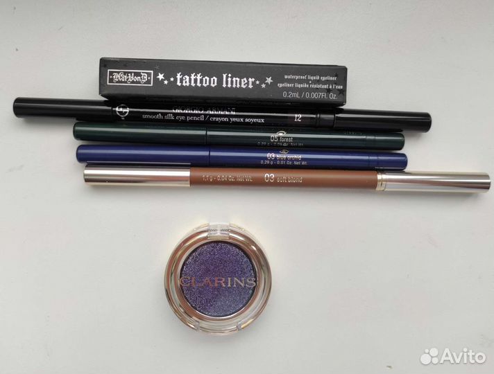 Карандаши, тени Clarins
