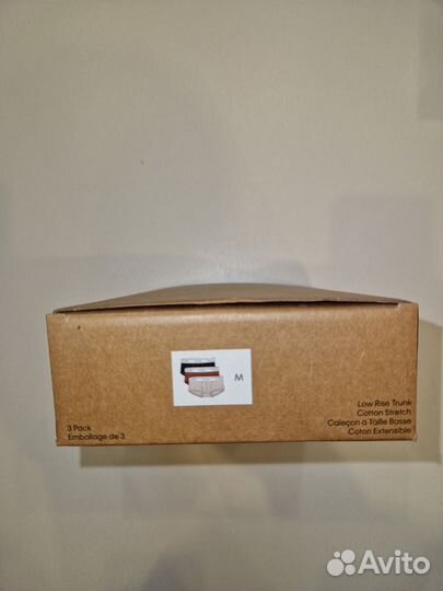 Мужские трусы Calvin Klein, уп-ка из 3шт, оригинал