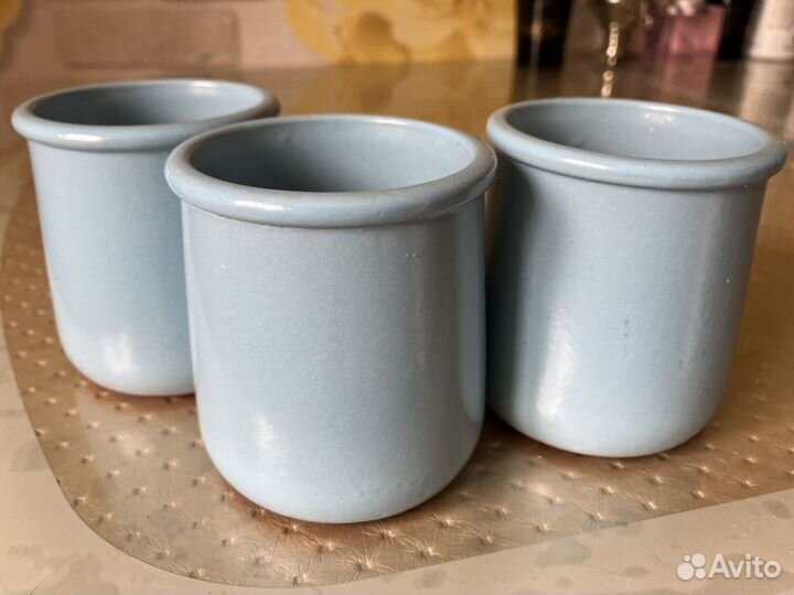 Горшочки глиняные