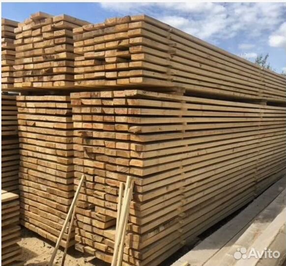 Доска обрезная строганная лиственница /сосна
