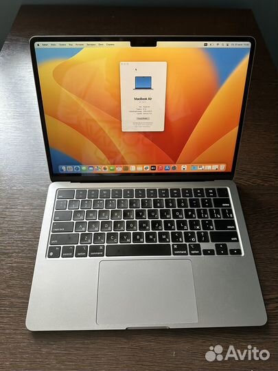 Apple MacBook air 13 2022 m2 256 - как новый