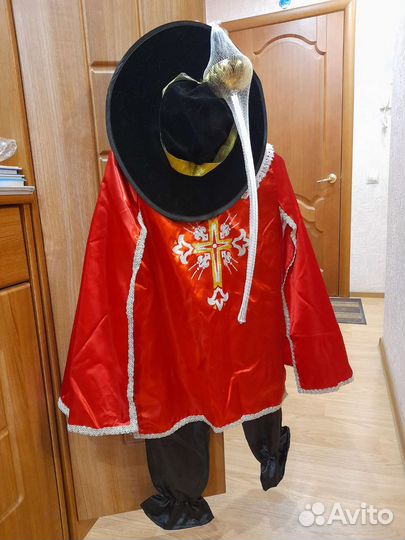 Новогодний костюм Мушкетёра для мальчика