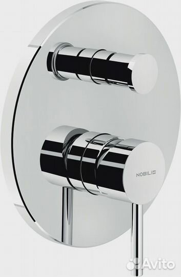 Смеситель для ванны Nobili lv00100/ecr Хром