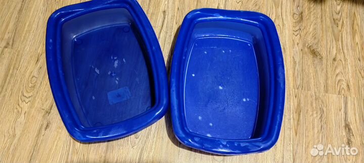 Лоток для кошек большой с лопаткой