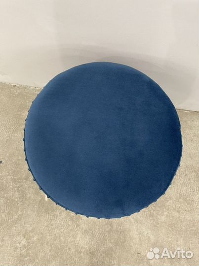 Пуфик синий