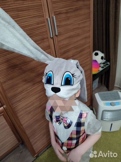 Новогодний костюм зайчика